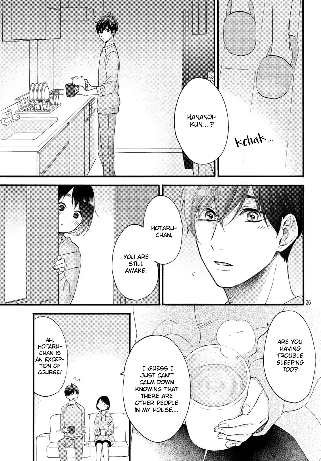 Hananoi-kun to Koi no Yamai Chapter 9 page 27 - Chapter 9: First Sleep Over