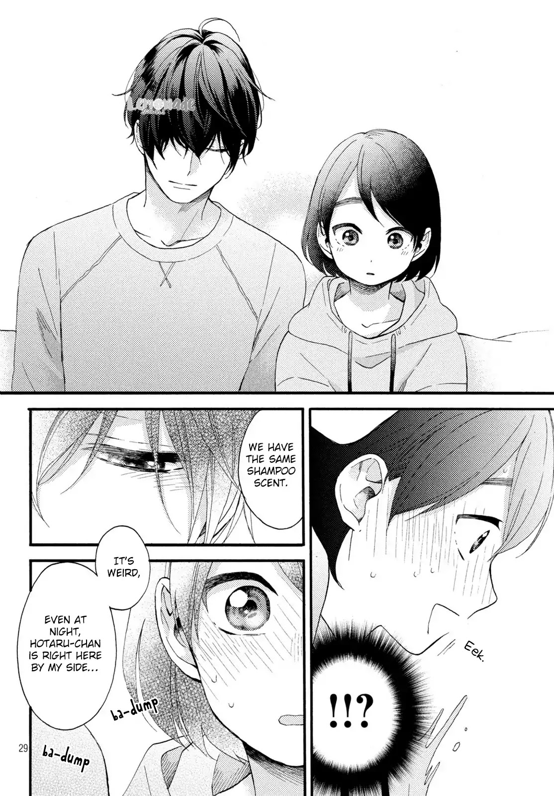 Hananoi-kun to Koi no Yamai Chapter 9 page 30 - Chapter 9: First Sleep Over