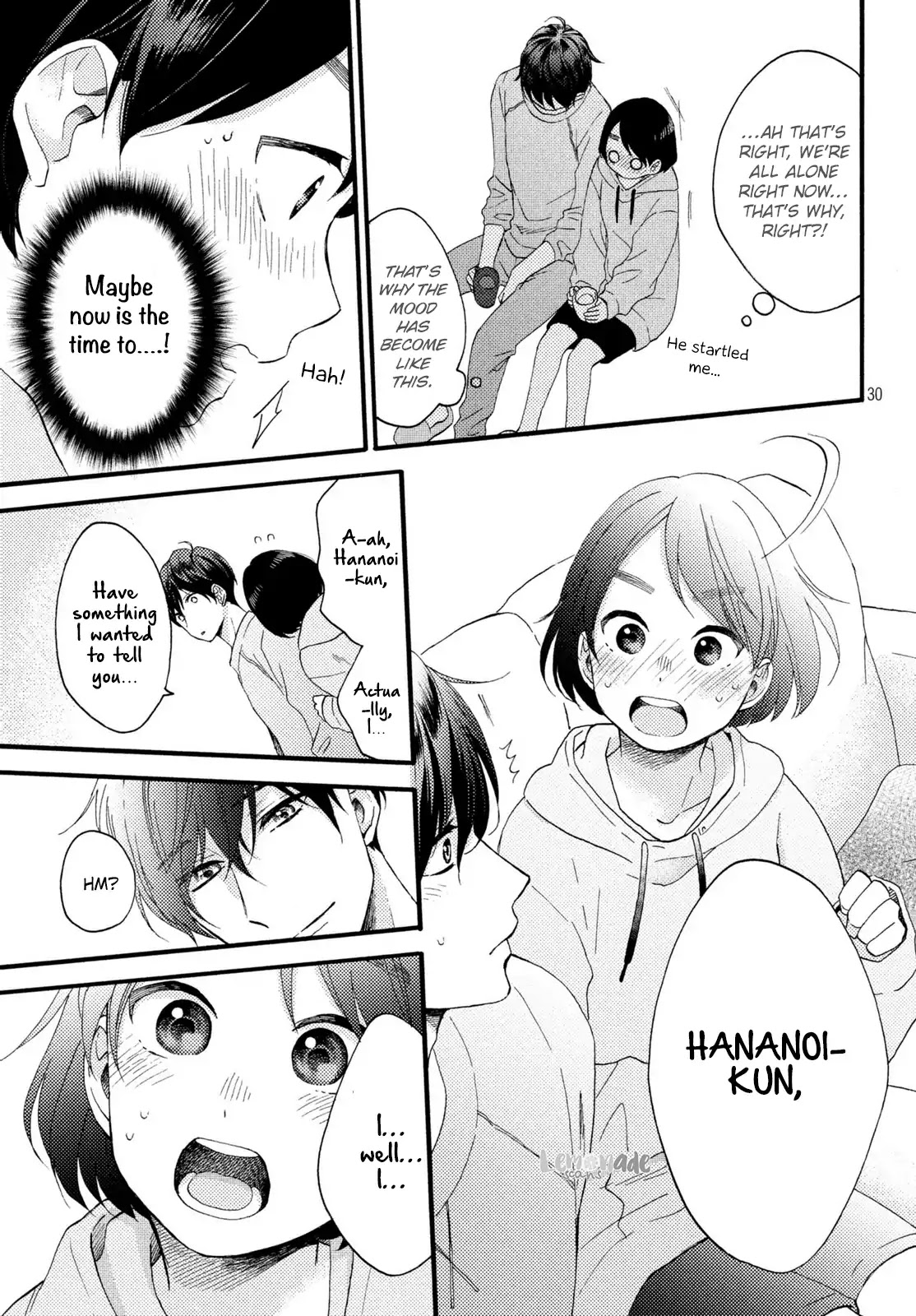 Hananoi-kun to Koi no Yamai Chapter 9 page 31 - Chapter 9: First Sleep Over