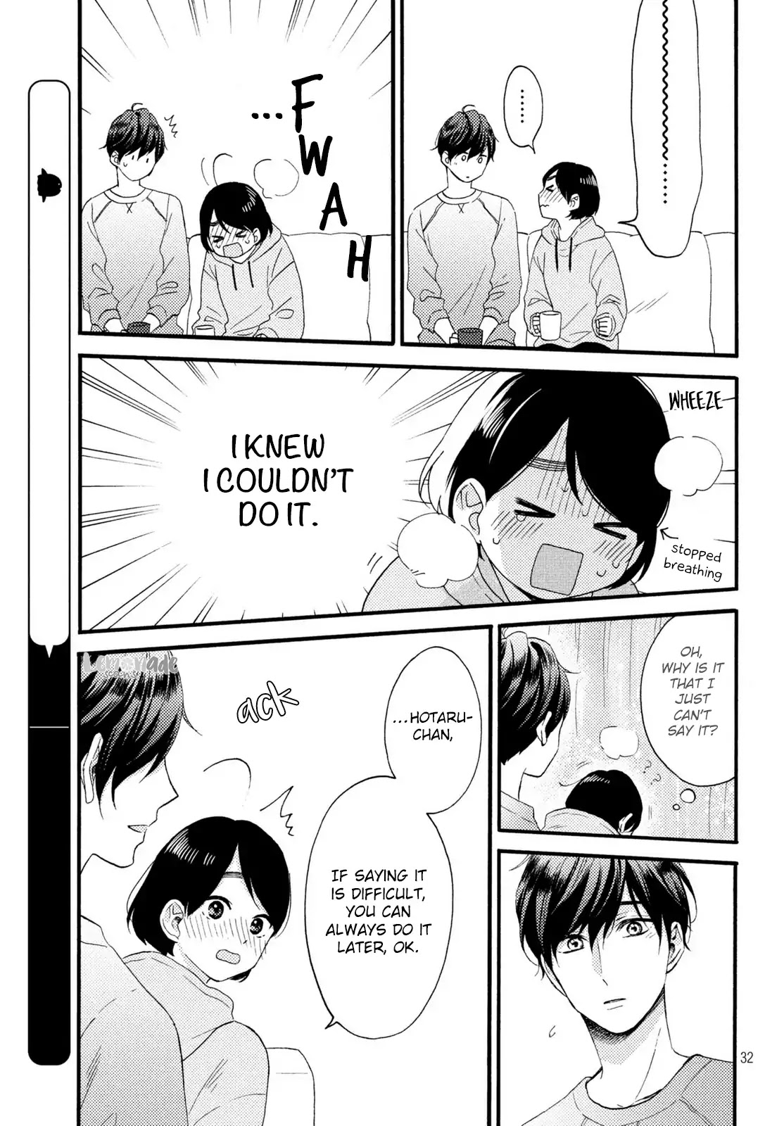 Hananoi-kun to Koi no Yamai Chapter 9 page 33 - Chapter 9: First Sleep Over