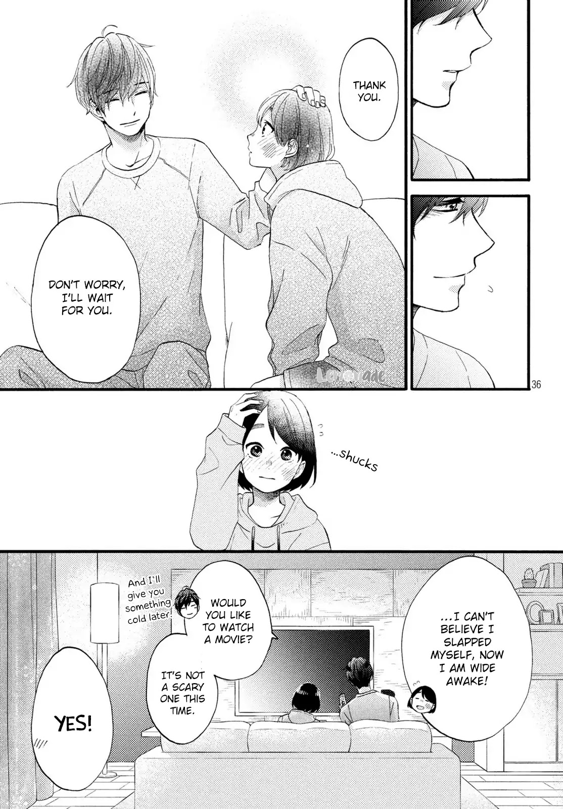 Hananoi-kun to Koi no Yamai Chapter 9 page 37 - Chapter 9: First Sleep Over