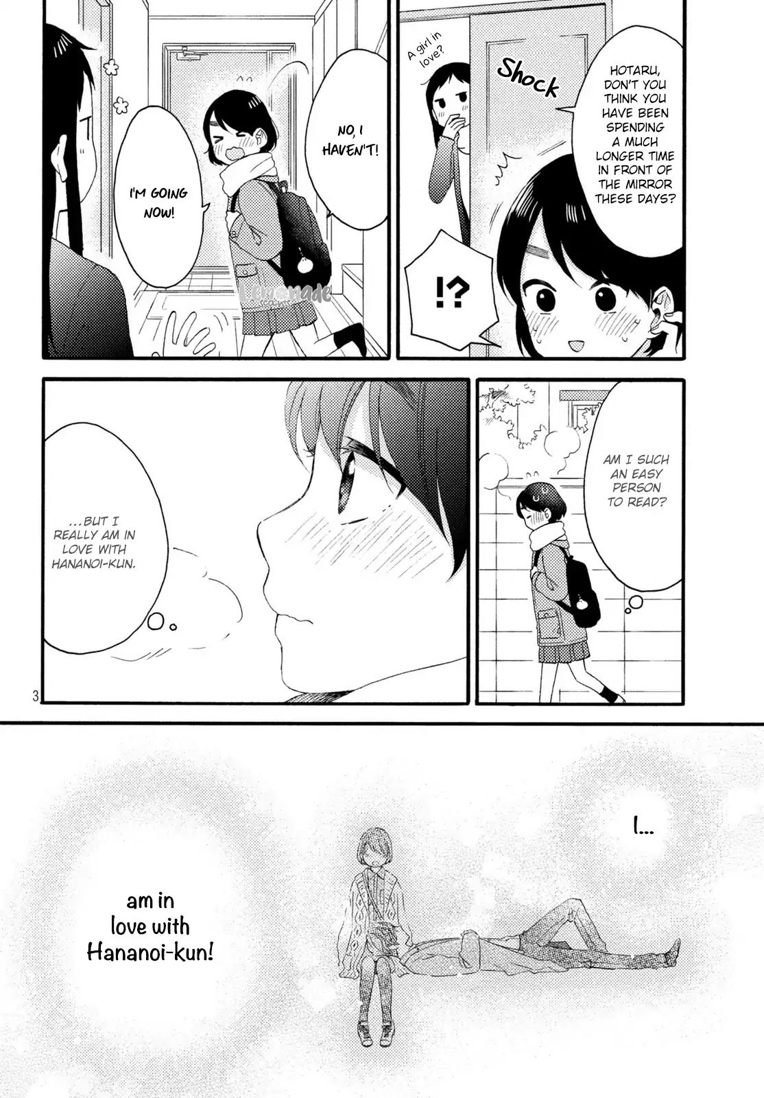Hananoi-kun to Koi no Yamai Chapter 9 page 4 - Chapter 9: First Sleep Over