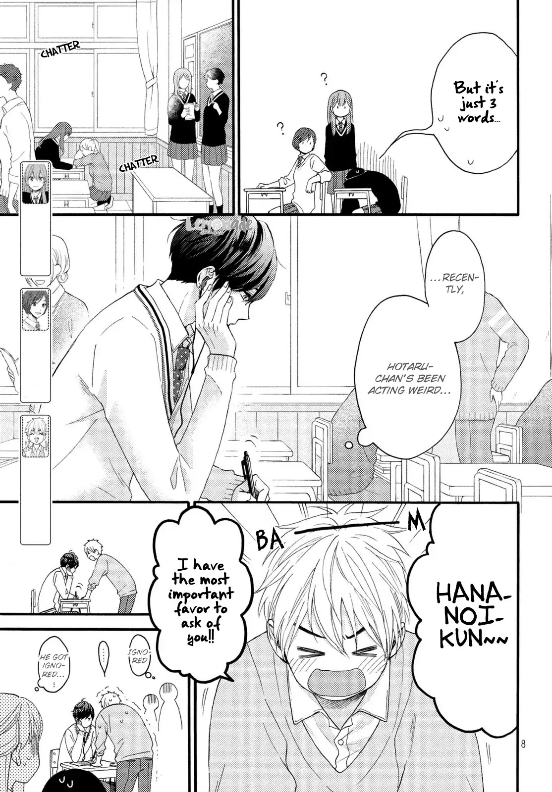 Hananoi-kun to Koi no Yamai Chapter 9 page 9 - Chapter 9: First Sleep Over