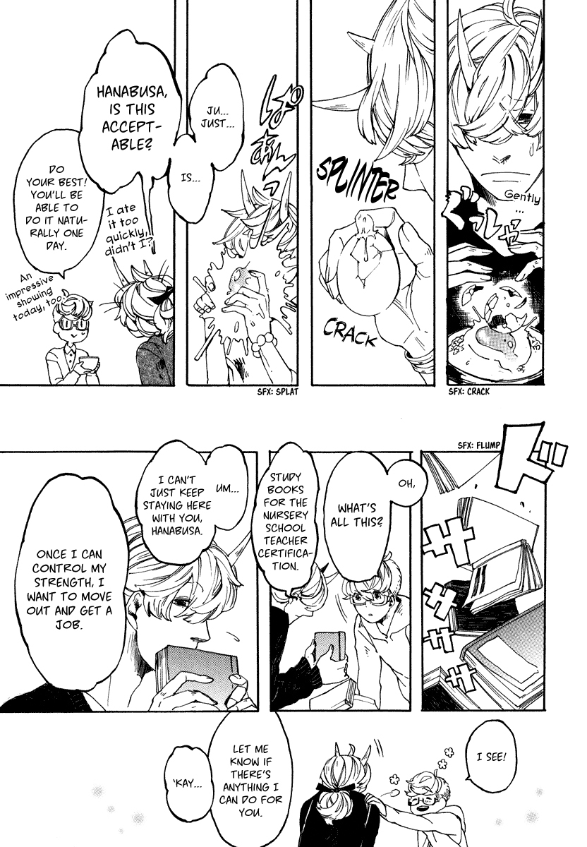 Hanaoni Tobira no Sakaimeya-san Chapter 1 page 34 - Chapter 1: The Kind Demon's Dream