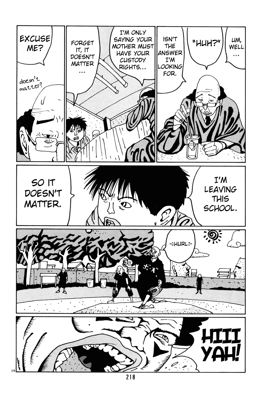 Hanaotoko Chapter 12.2 page 14 - Chapter 12 v2 : Eggplants will never grow on cucumber vines
