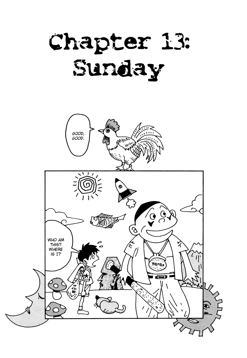 Hanaotoko Chapter 13.2 page 1 - Chapter 13 v2 : Sunday
