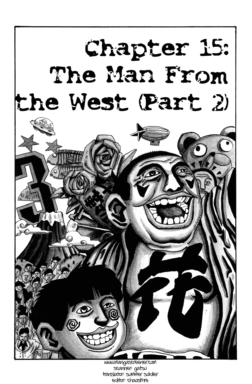 Hanaotoko Chapter 15.2 page 1 - Chapter 15 v2 : The Man From the West (Part 2)