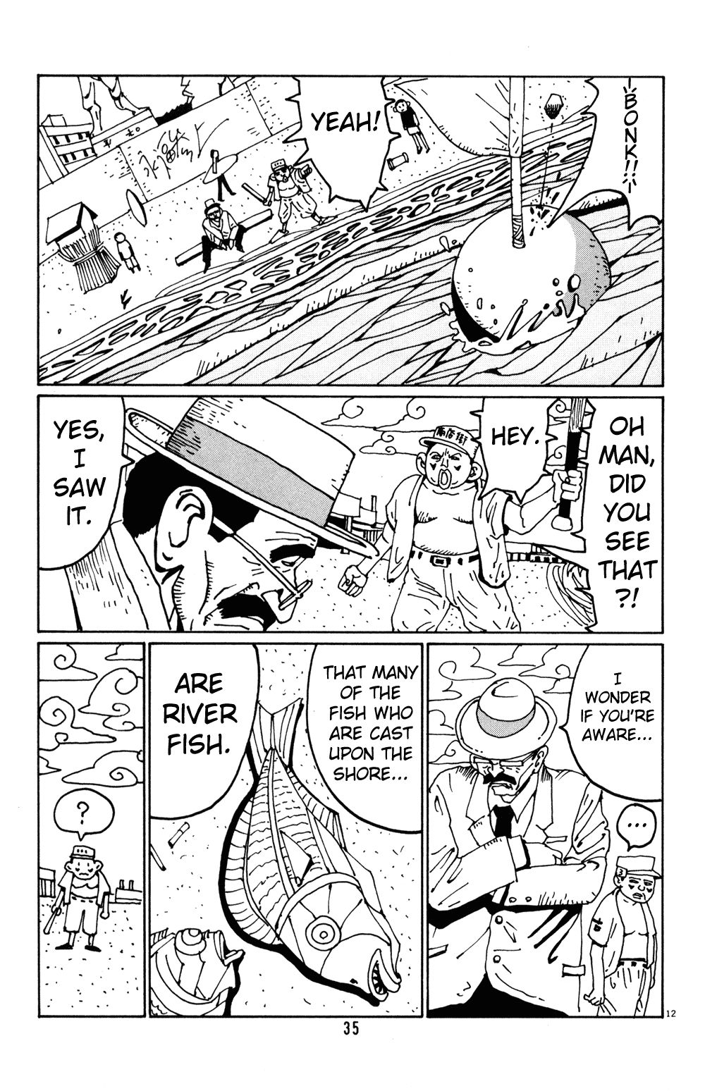 Hanaotoko Chapter 15.2 page 12 - Chapter 15 v2 : The Man From the West (Part 2)