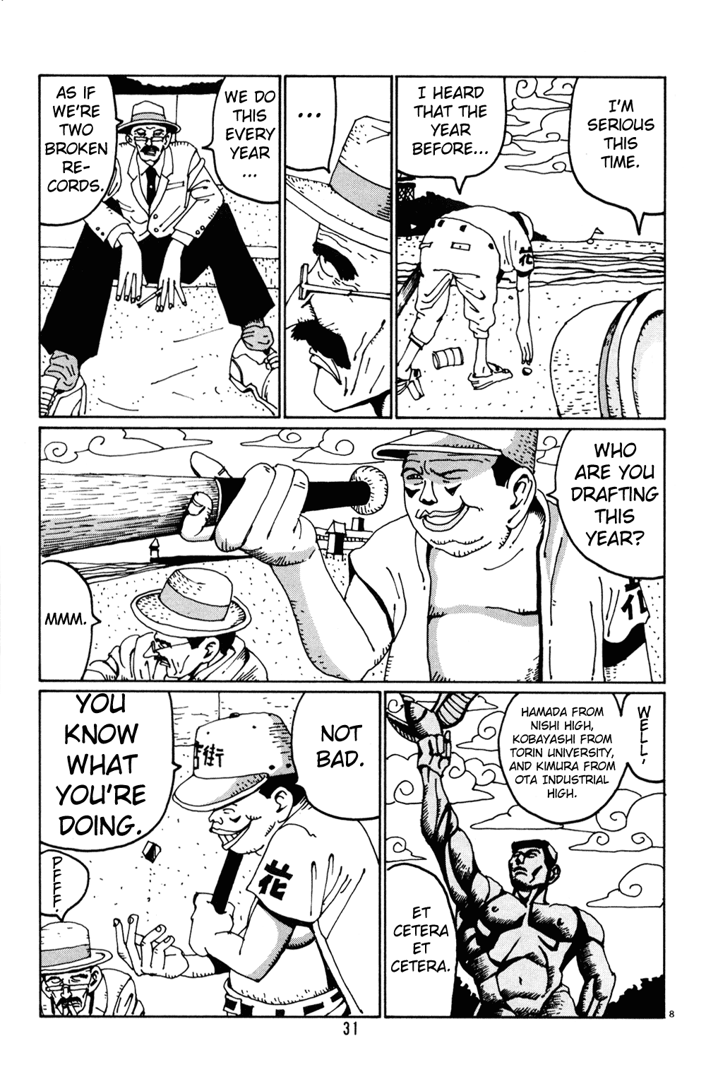 Hanaotoko Chapter 15.2 page 8 - Chapter 15 v2 : The Man From the West (Part 2)