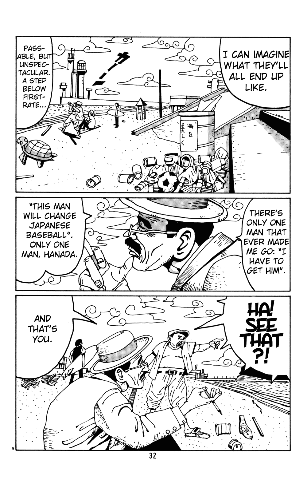 Hanaotoko Chapter 15.2 page 9 - Chapter 15 v2 : The Man From the West (Part 2)