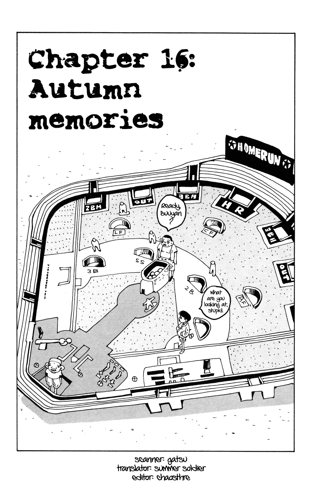 Hanaotoko Chapter 16.2 page 1 - Chapter 16 v2 : Autumn memories