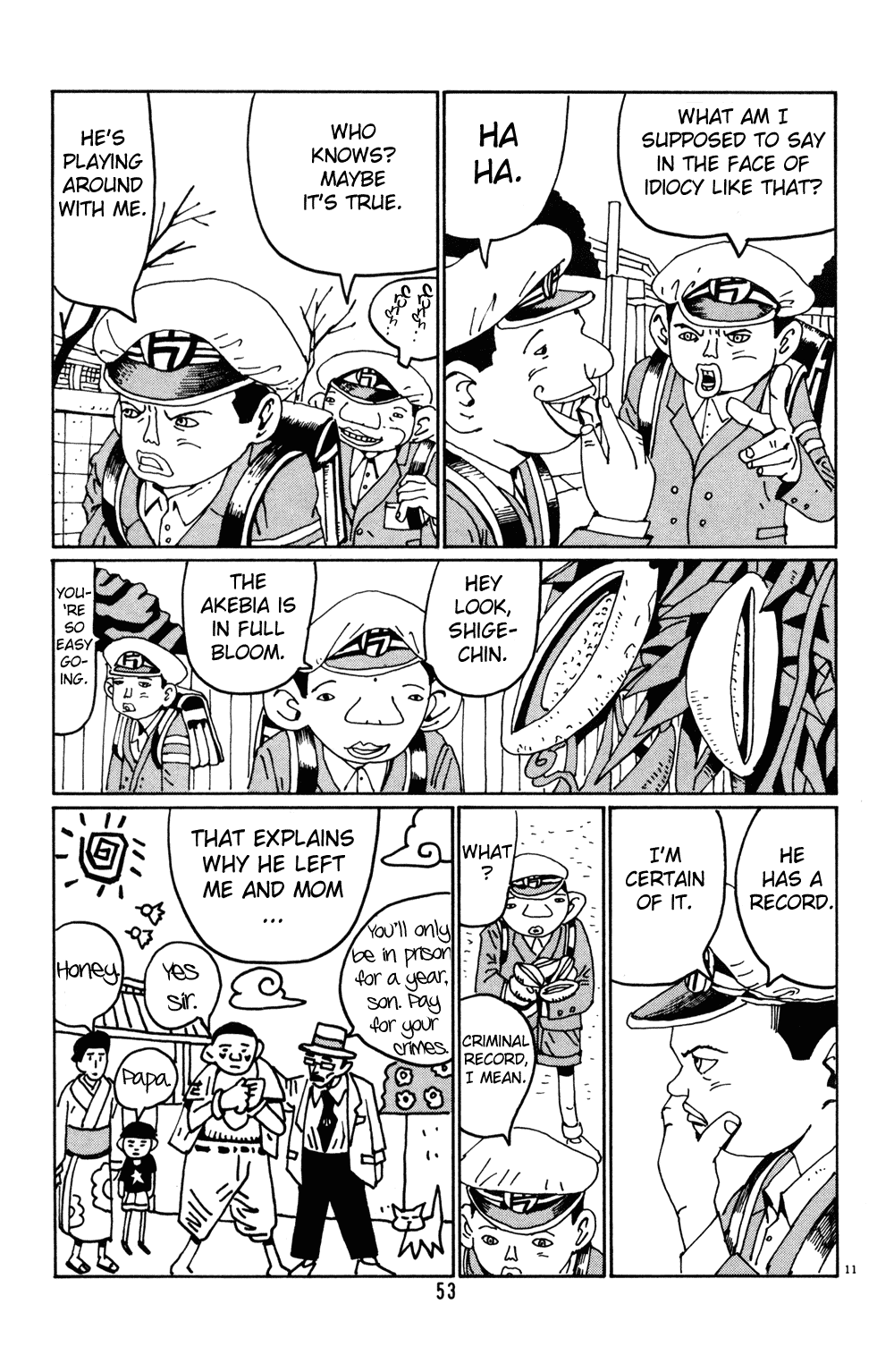 Hanaotoko Chapter 16.2 page 11 - Chapter 16 v2 : Autumn memories