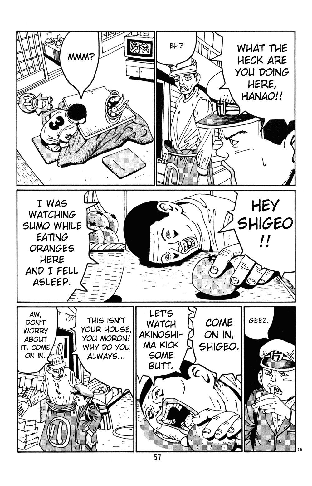 Hanaotoko Chapter 16.2 page 15 - Chapter 16 v2 : Autumn memories
