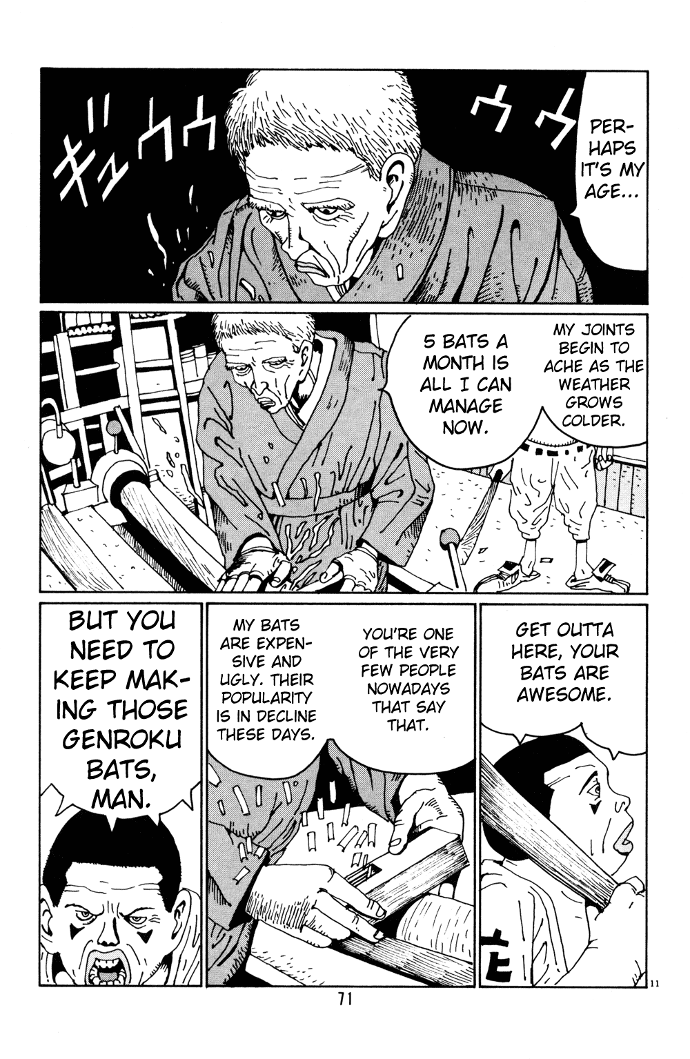 Hanaotoko Chapter 17.2 page 11 - Chapter 17 v2 : Genroku Blues