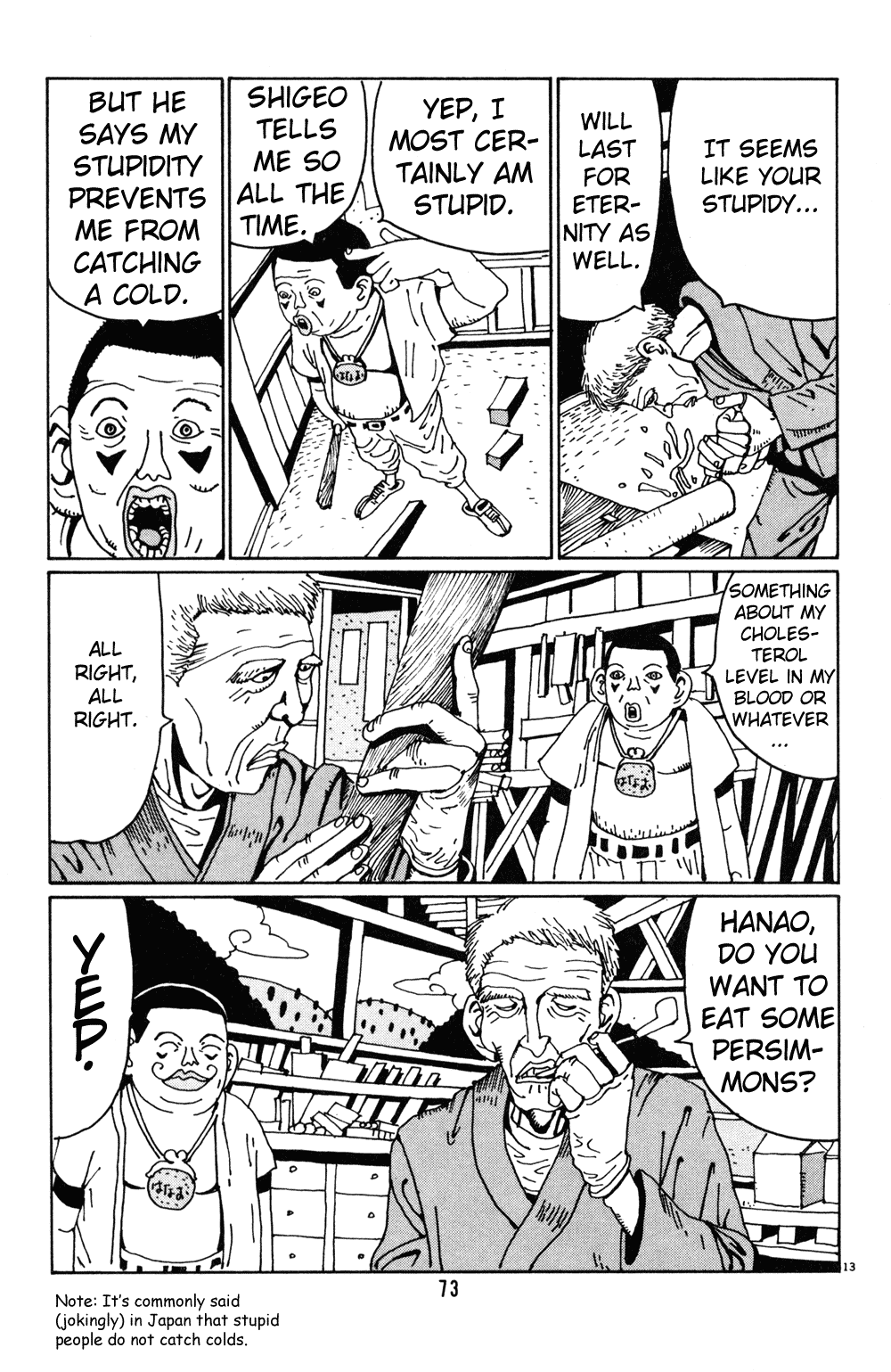Hanaotoko Chapter 17.2 page 13 - Chapter 17 v2 : Genroku Blues