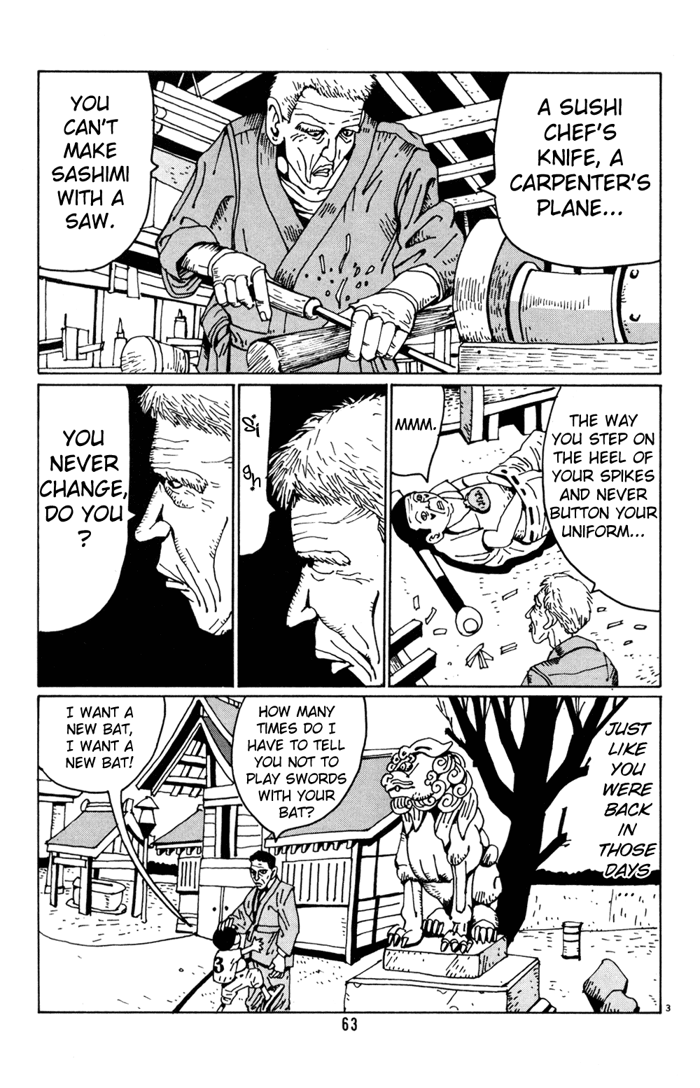 Hanaotoko Chapter 17.2 page 3 - Chapter 17 v2 : Genroku Blues