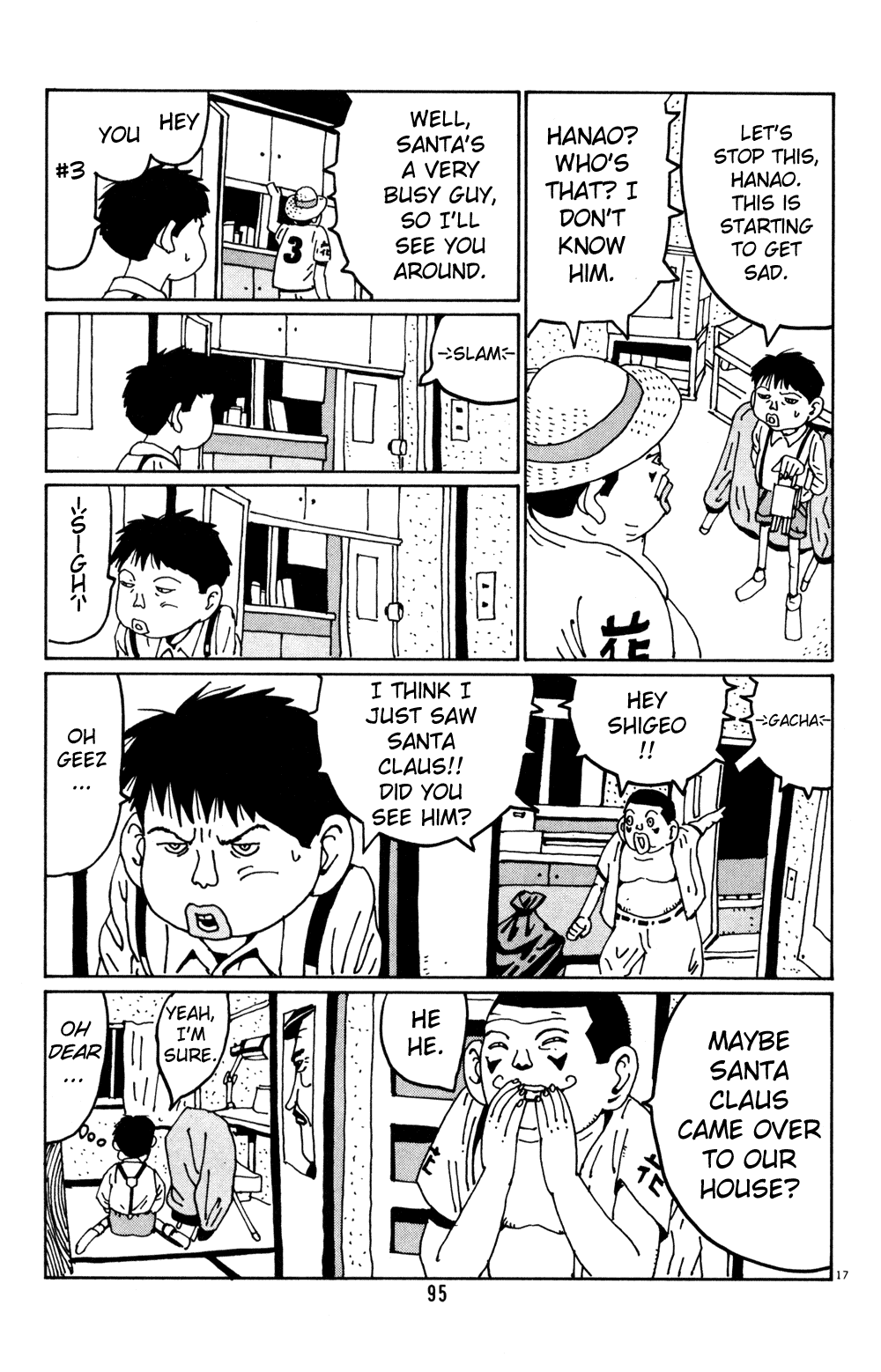 Hanaotoko Chapter 18.2 page 17 - Chapter 18 v2 : Did Beloved Sadaharu Pull the Sleigh?