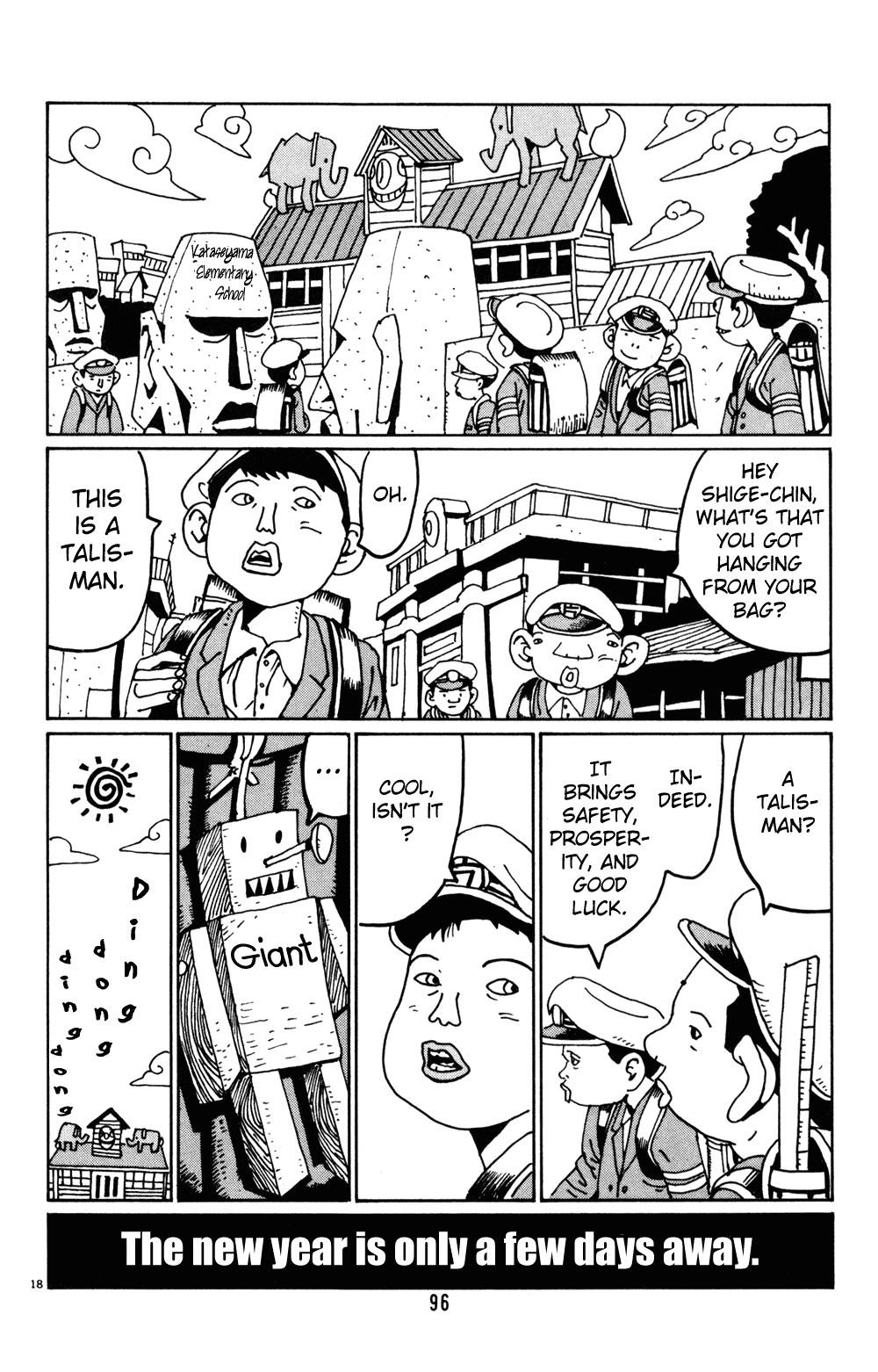 Hanaotoko Chapter 18.2 page 18 - Chapter 18 v2 : Did Beloved Sadaharu Pull the Sleigh?