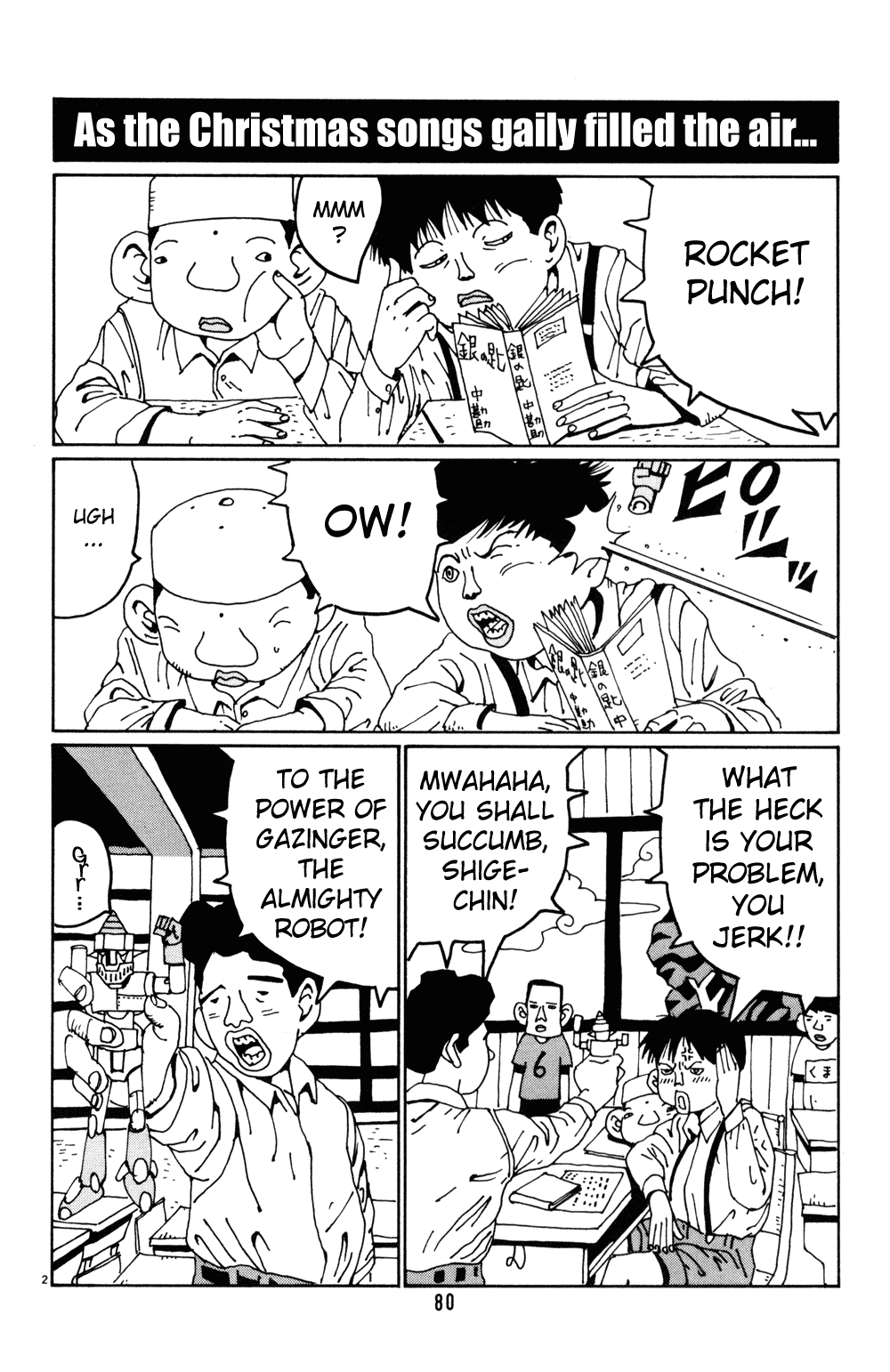 Hanaotoko Chapter 18.2 page 2 - Chapter 18 v2 : Did Beloved Sadaharu Pull the Sleigh?