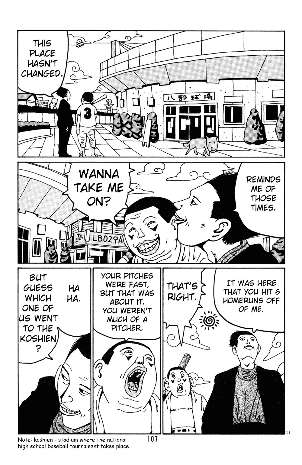 Hanaotoko Chapter 19.2 page 11 - Chapter 19 v2 : Light And Darkness (Part 1)