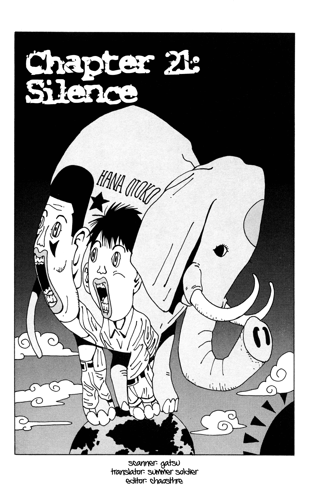 Hanaotoko Chapter 21.2 page 1 - Chapter 21 v2 : Silence