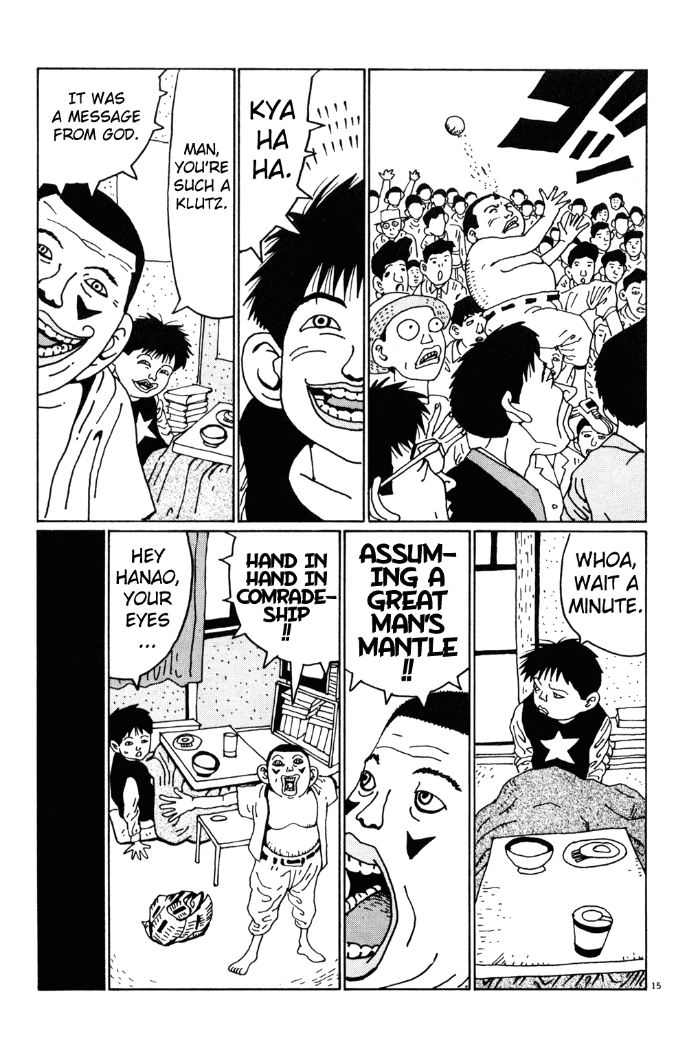 Hanaotoko Chapter 22.2 page 15 - Chapter 22 v2 : Number Three, Nagashima