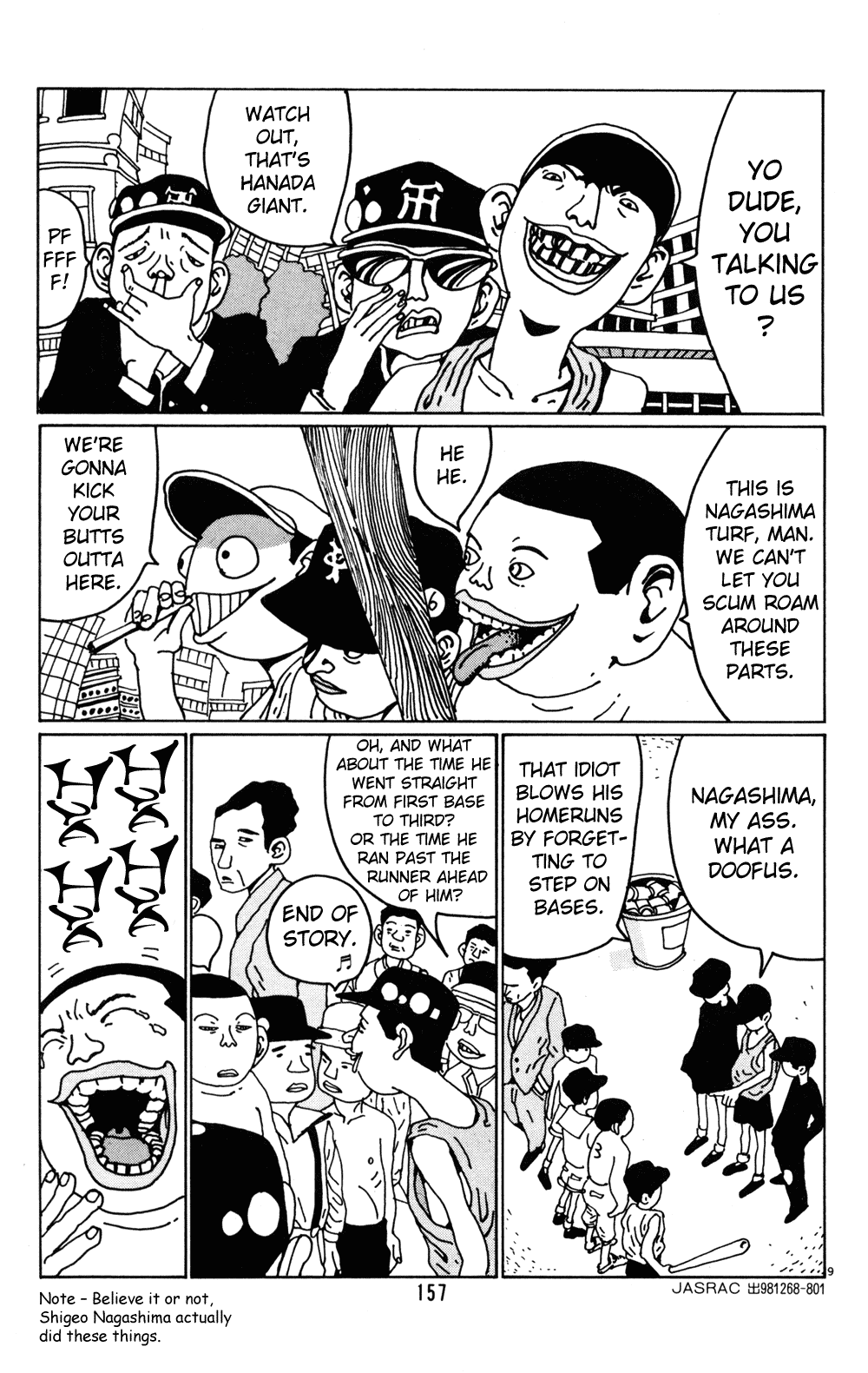 Hanaotoko Chapter 22.2 page 9 - Chapter 22 v2 : Number Three, Nagashima