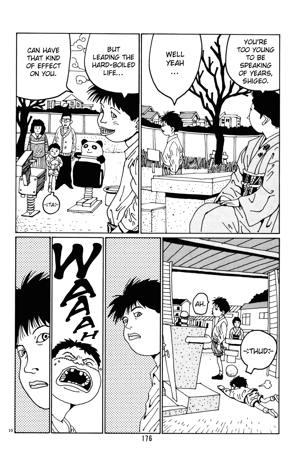 Hanaotoko Chapter 23.2 page 10 - Chapter 23 v2 : Winter, 10th Year of Shigeo's Life