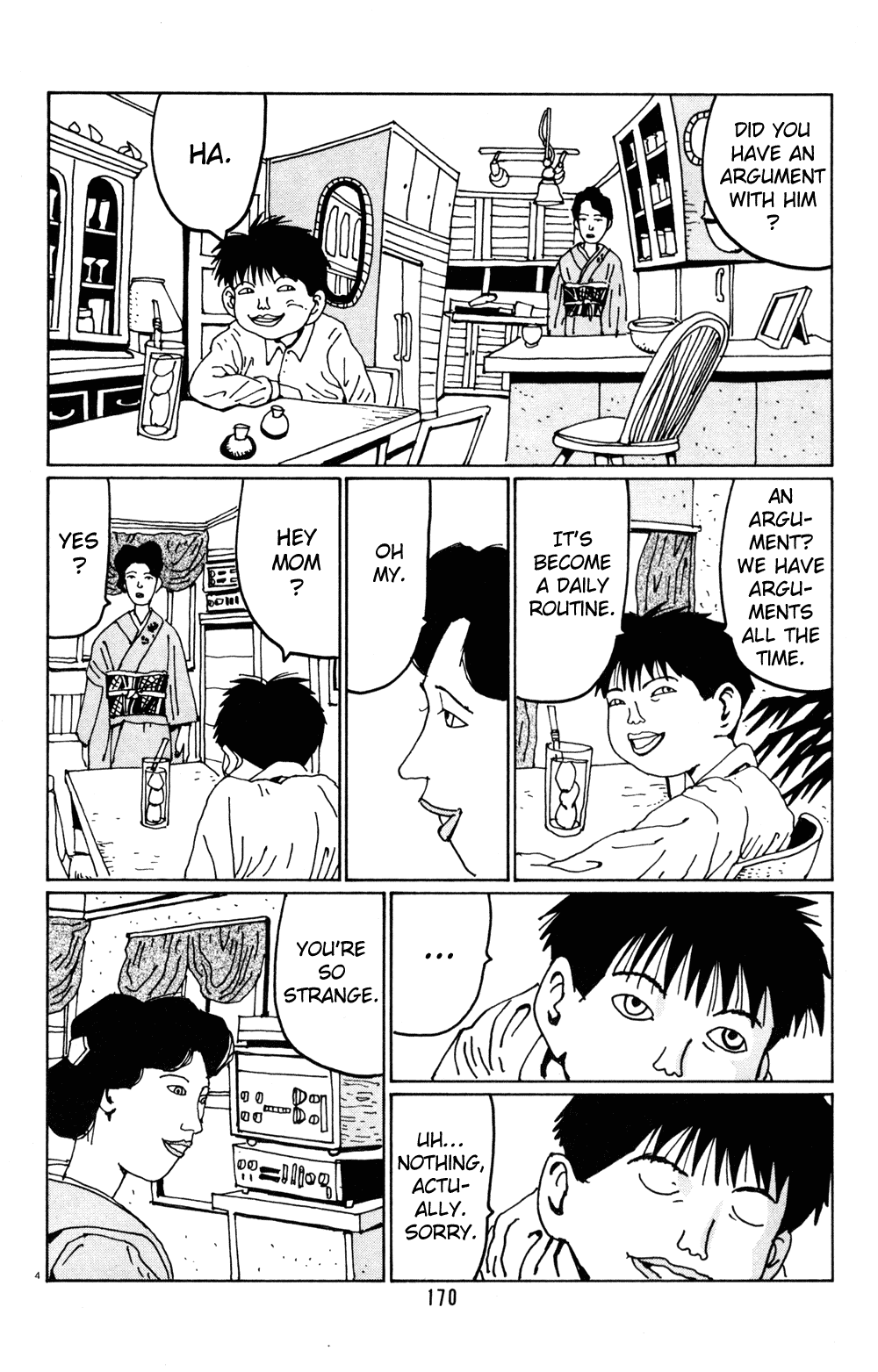 Hanaotoko Chapter 23.2 page 4 - Chapter 23 v2 : Winter, 10th Year of Shigeo's Life