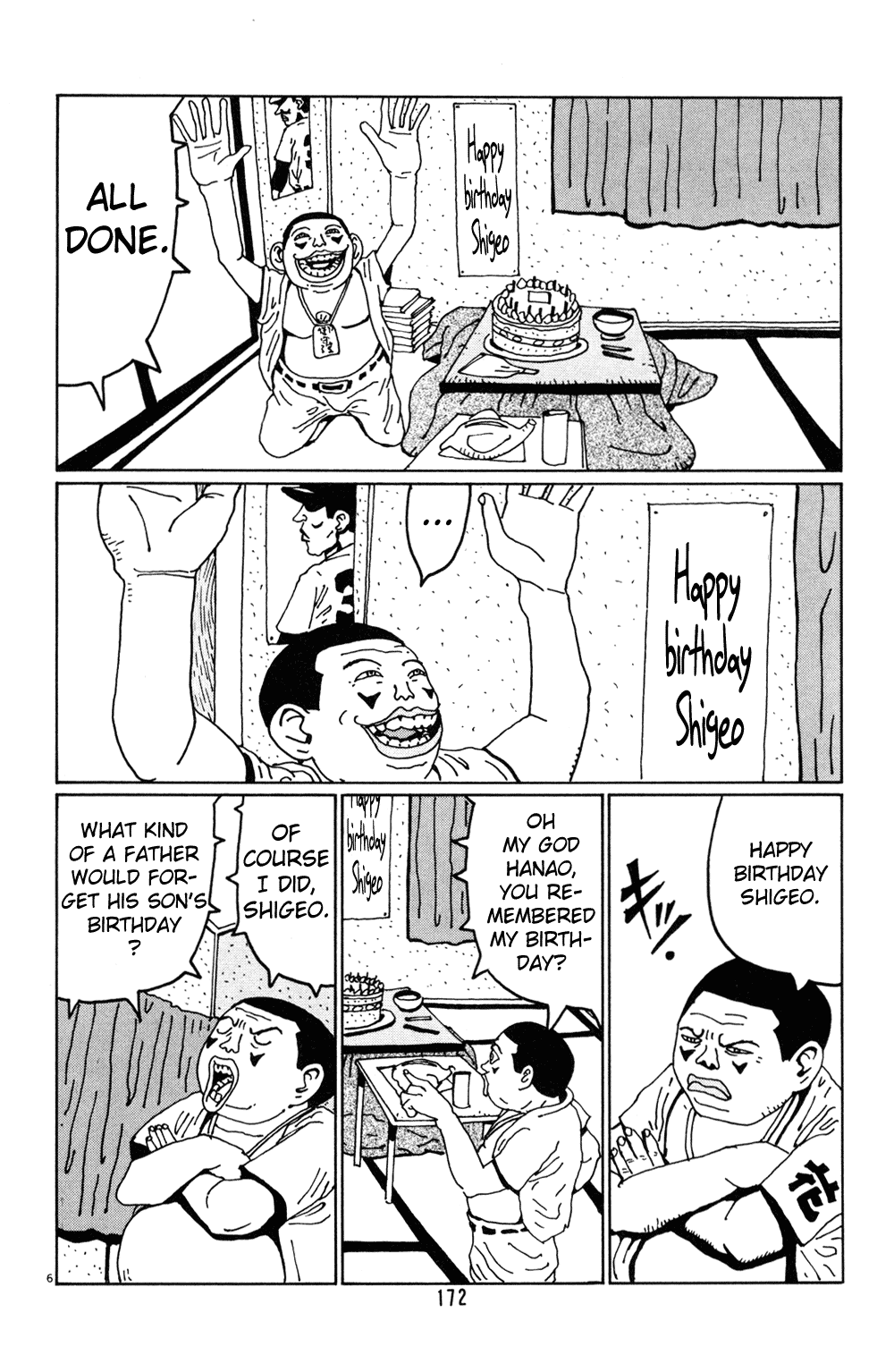 Hanaotoko Chapter 23.2 page 6 - Chapter 23 v2 : Winter, 10th Year of Shigeo's Life