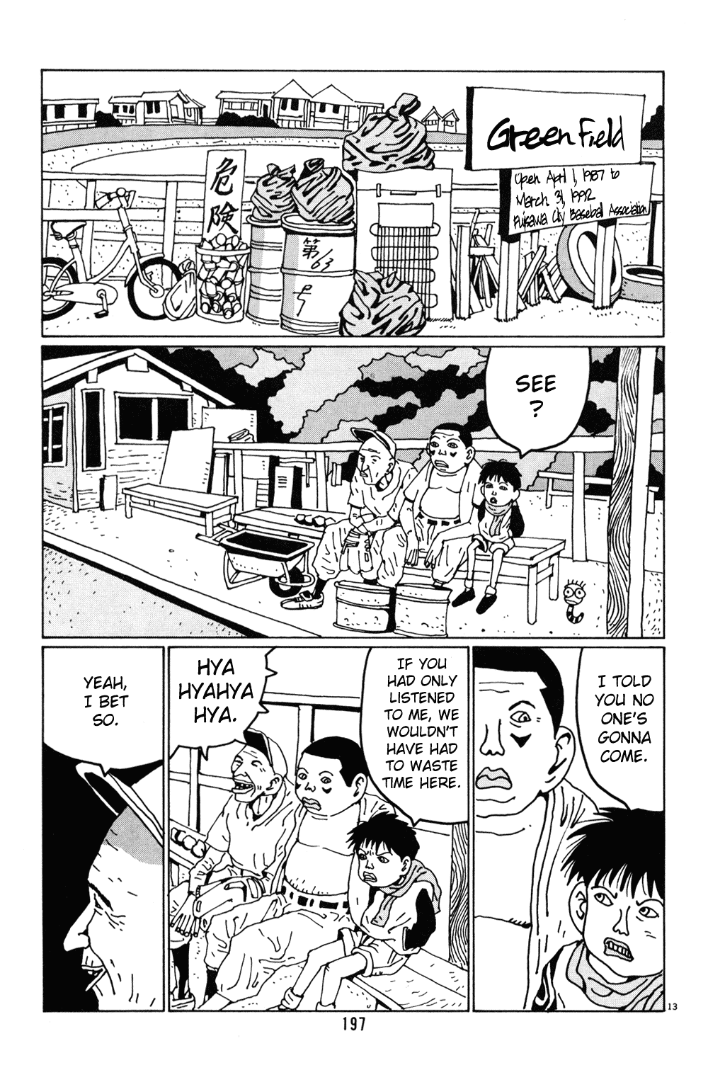 Hanaotoko Chapter 24.2 page 13 - Chapter 24 v2 : Eifuku Blues