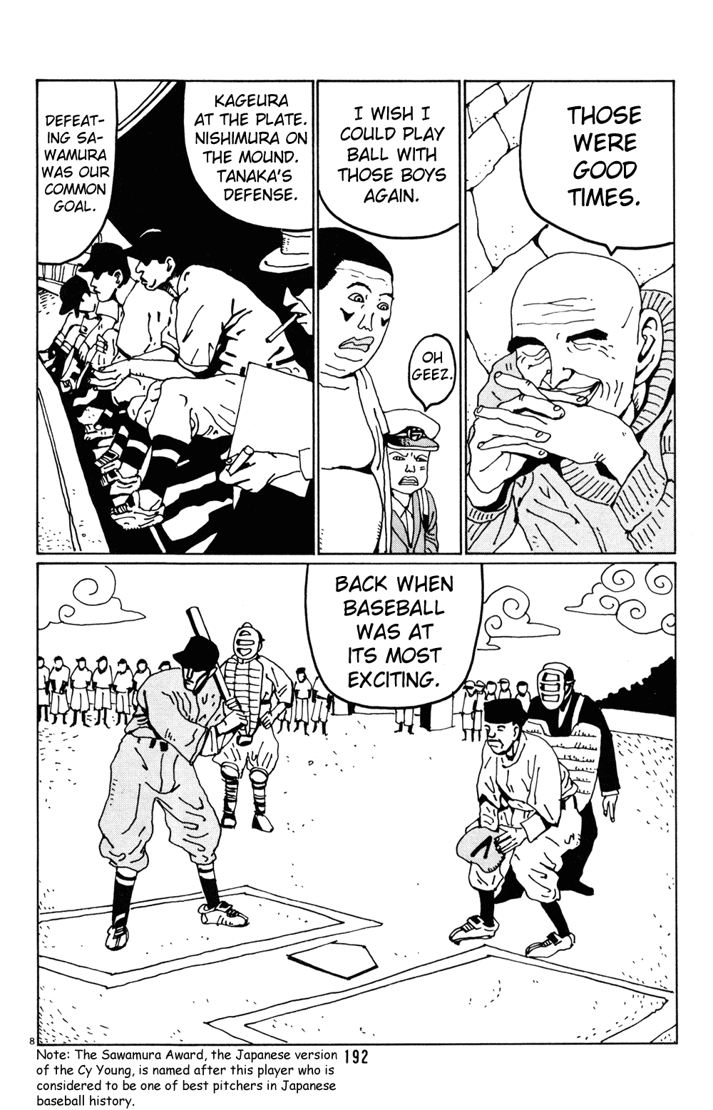 Hanaotoko Chapter 24.2 page 8 - Chapter 24 v2 : Eifuku Blues