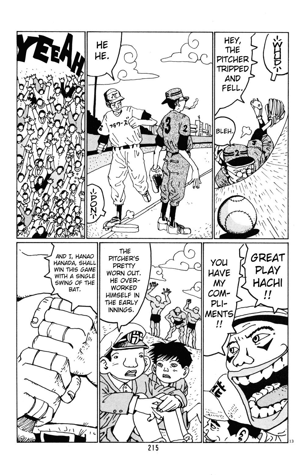 Hanaotoko Chapter 25.2 page 13 - Chapter 25 v2 : Playing Against The Twins