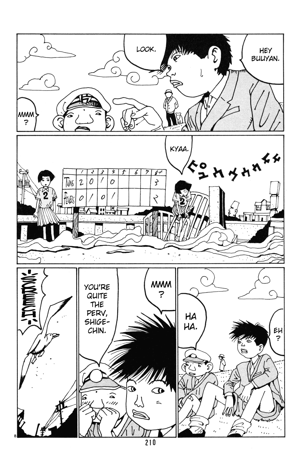 Hanaotoko Chapter 25.2 page 8 - Chapter 25 v2 : Playing Against The Twins