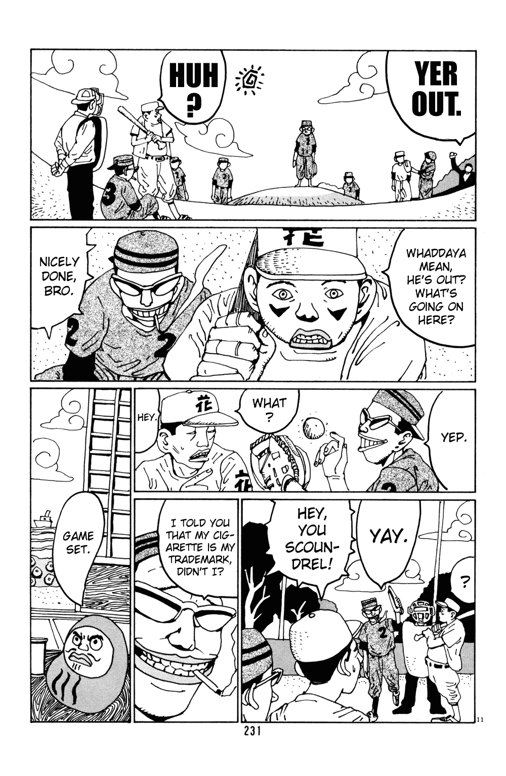 Hanaotoko Chapter 26.2 page 10 - Chapter 26 v2 : Dark Shadow