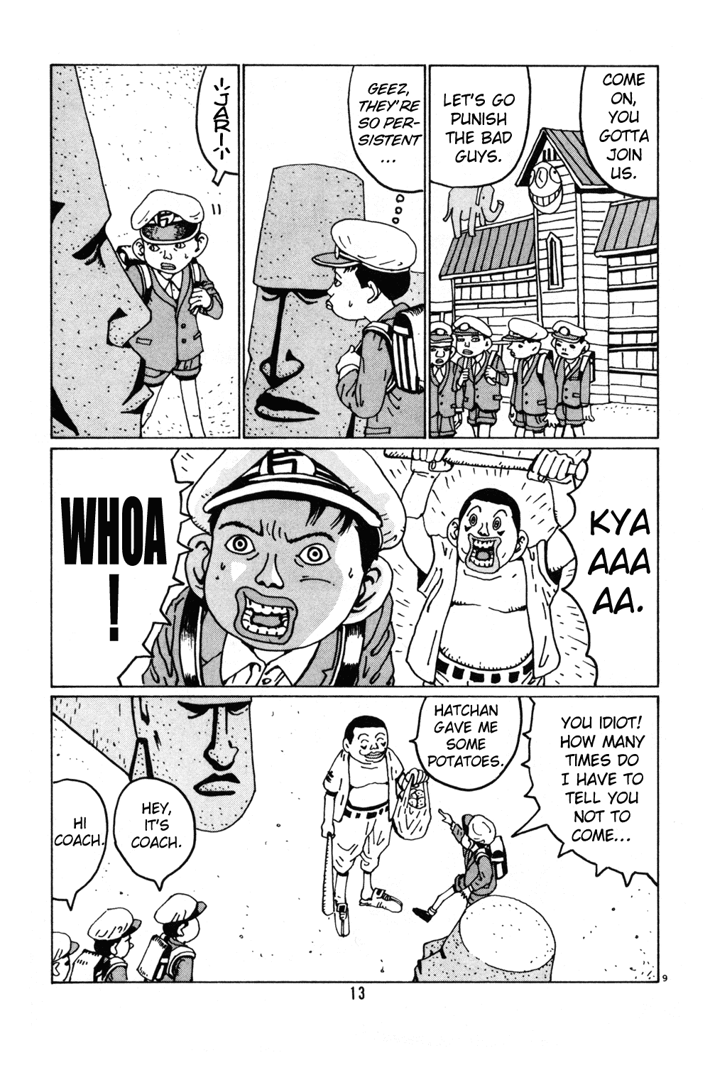 Hanaotoko Chapter 27.2 page 12 - Chapter 27 v2 : The Demon, Spring, Baseball And Dreams...