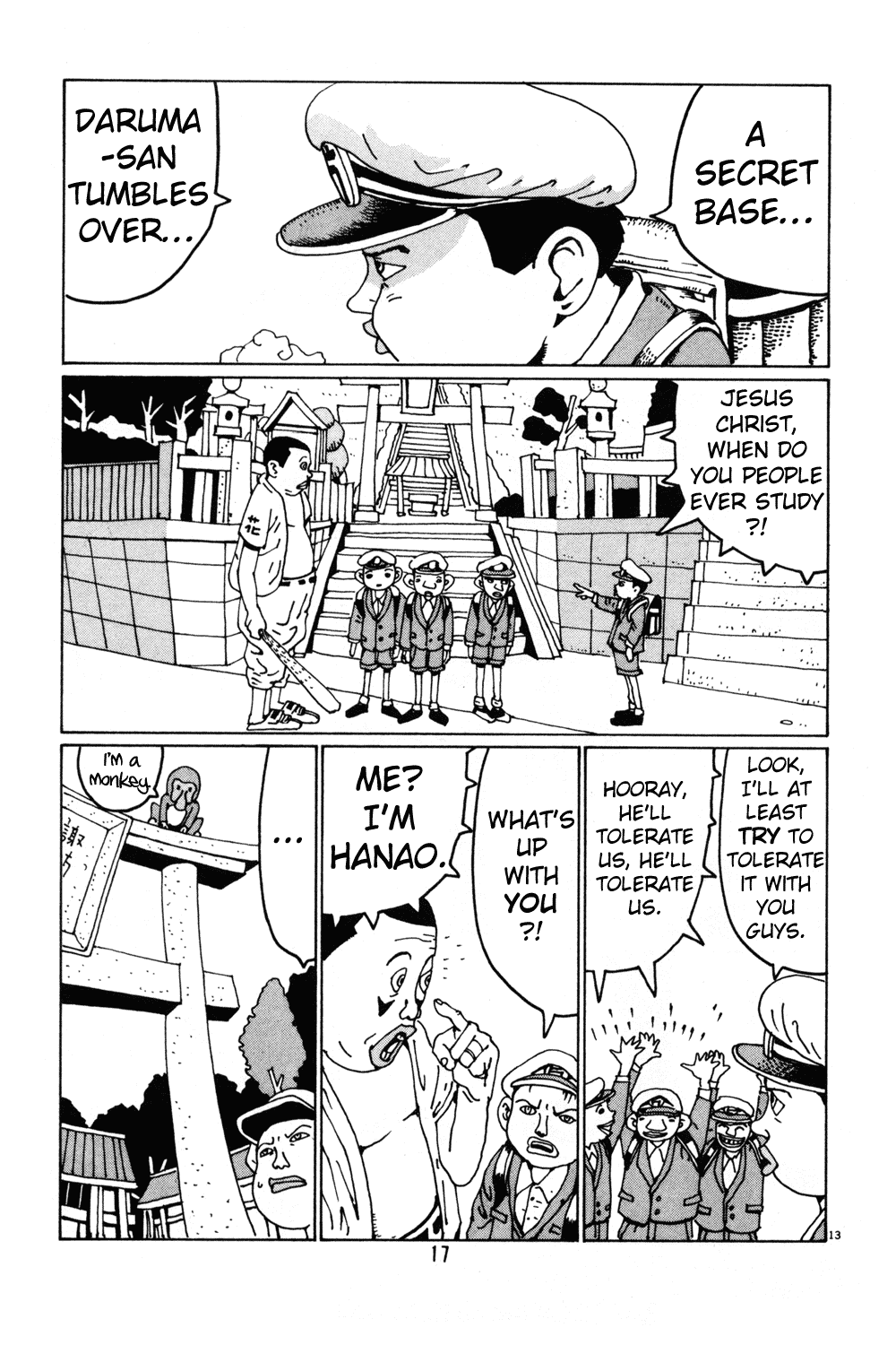 Hanaotoko Chapter 27.2 page 16 - Chapter 27 v2 : The Demon, Spring, Baseball And Dreams...