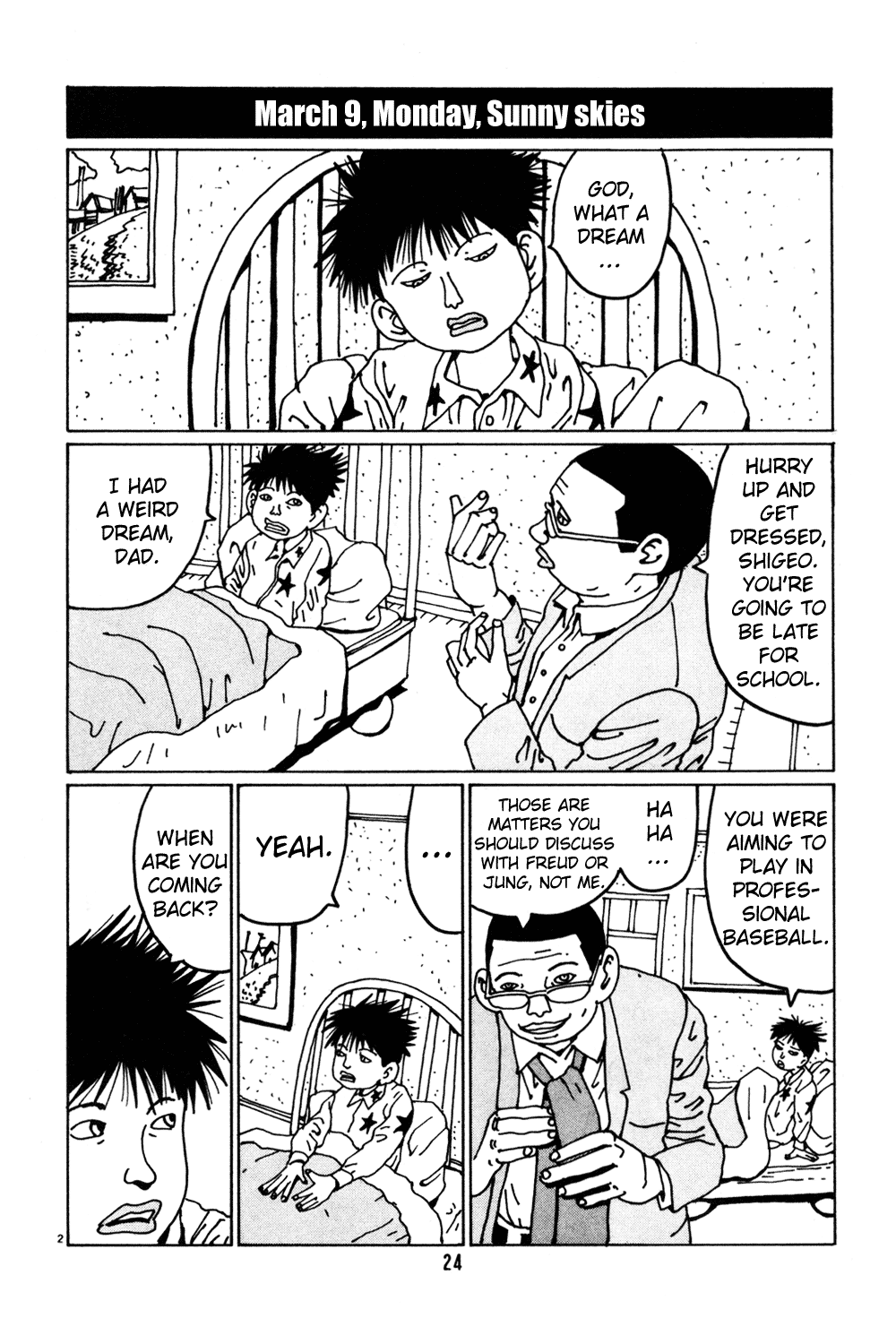 Hanaotoko Chapter 28.2 page 2 - Chapter 28 v2 : The Dreaming Years