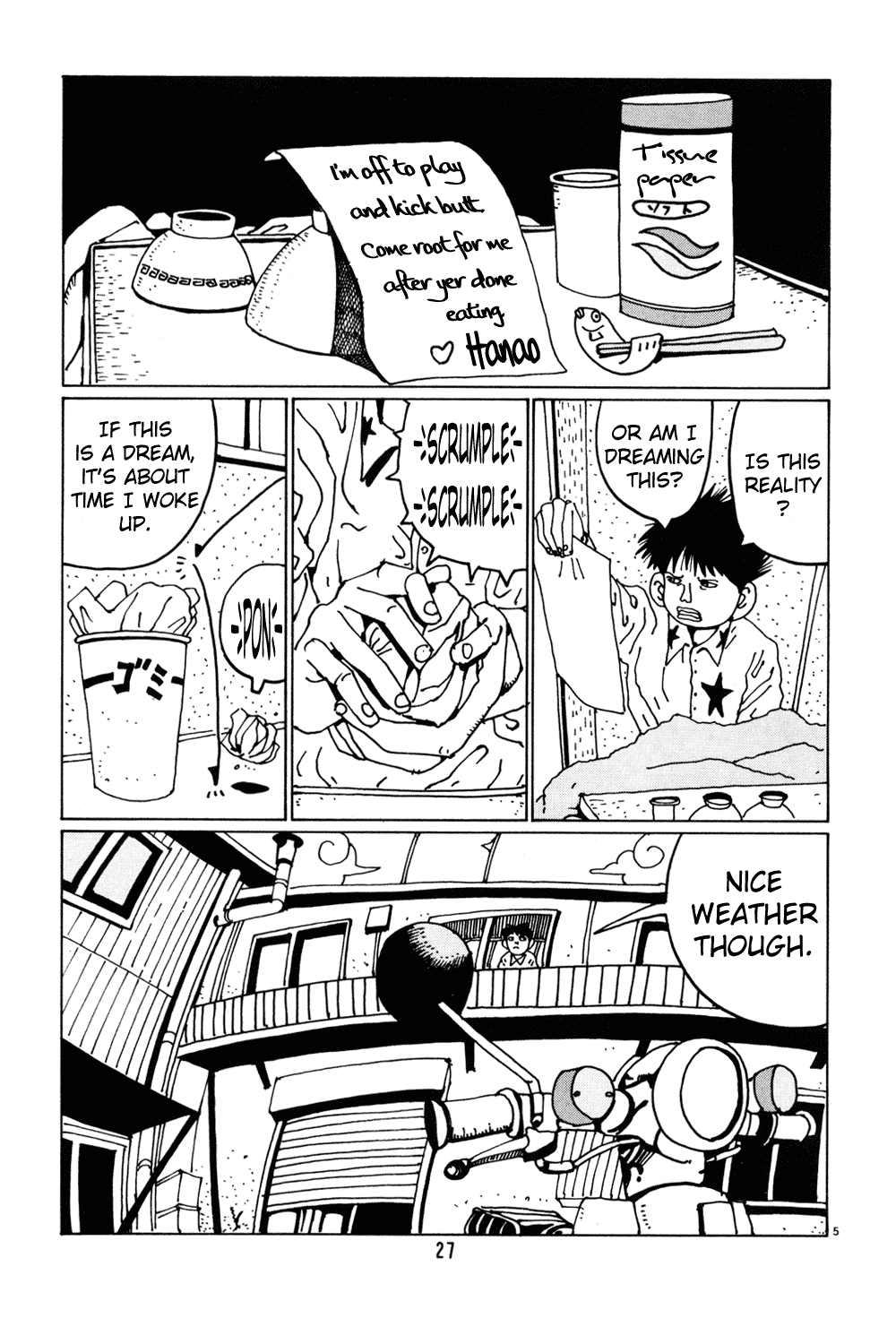 Hanaotoko Chapter 28.2 page 5 - Chapter 28 v2 : The Dreaming Years