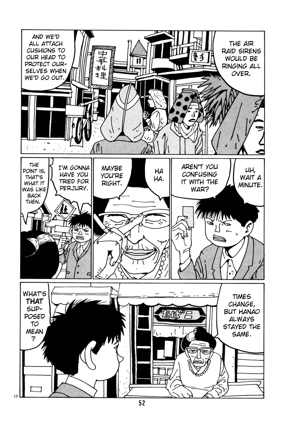 Hanaotoko Chapter 29.2 page 12 - Chapter 29 v2 : The Hag And The Brat