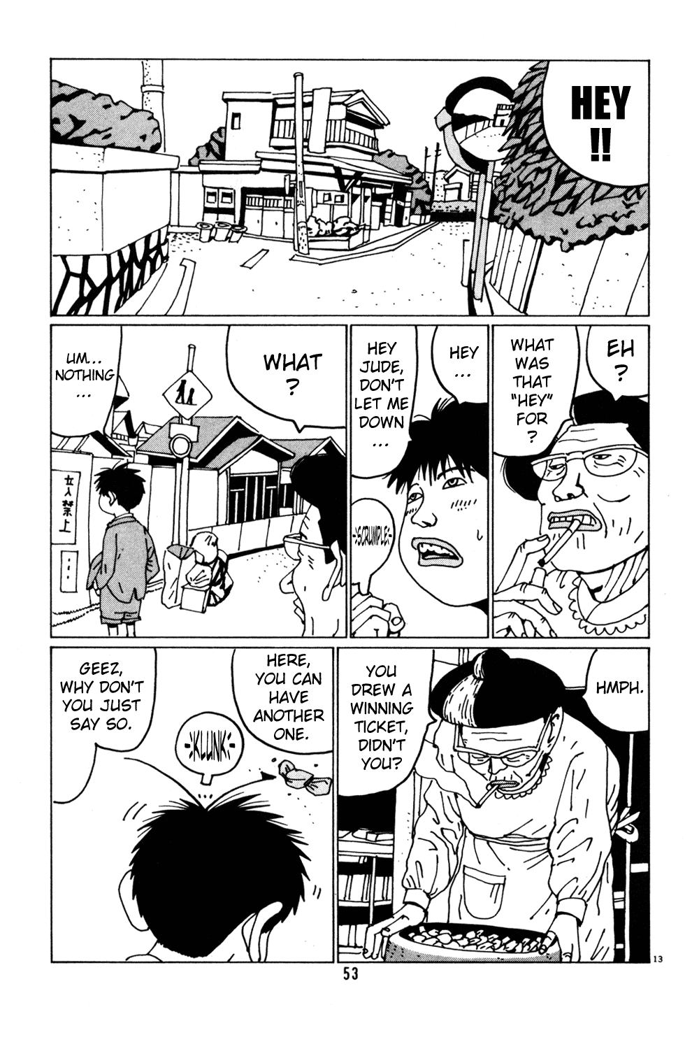 Hanaotoko Chapter 29.2 page 13 - Chapter 29 v2 : The Hag And The Brat