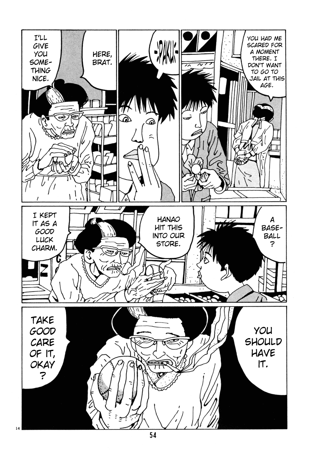 Hanaotoko Chapter 29.2 page 14 - Chapter 29 v2 : The Hag And The Brat