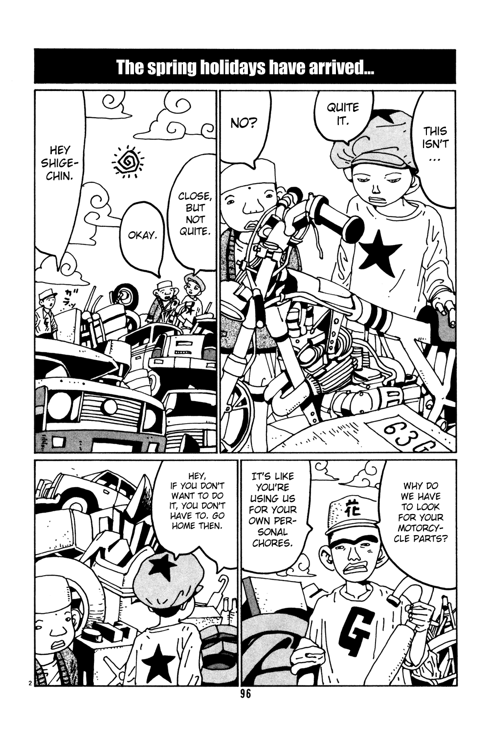 Hanaotoko Chapter 32.2 page 2 - Chapter 32 v2 : Cherry Blossoms Blossom