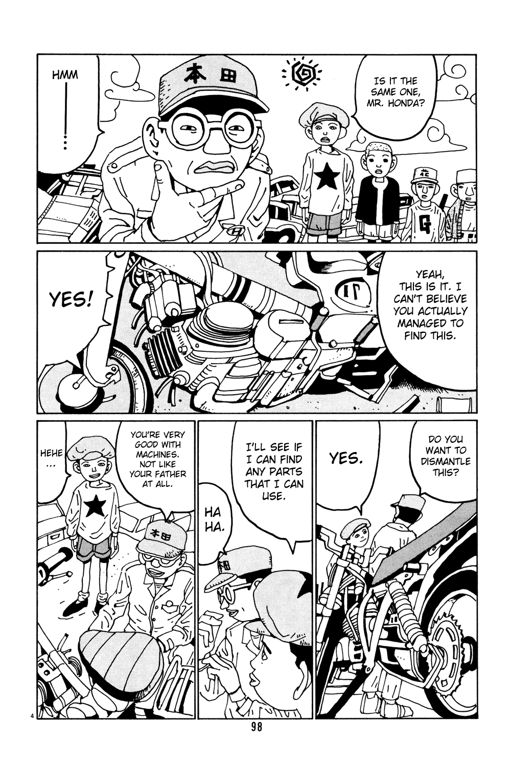Hanaotoko Chapter 32.2 page 4 - Chapter 32 v2 : Cherry Blossoms Blossom