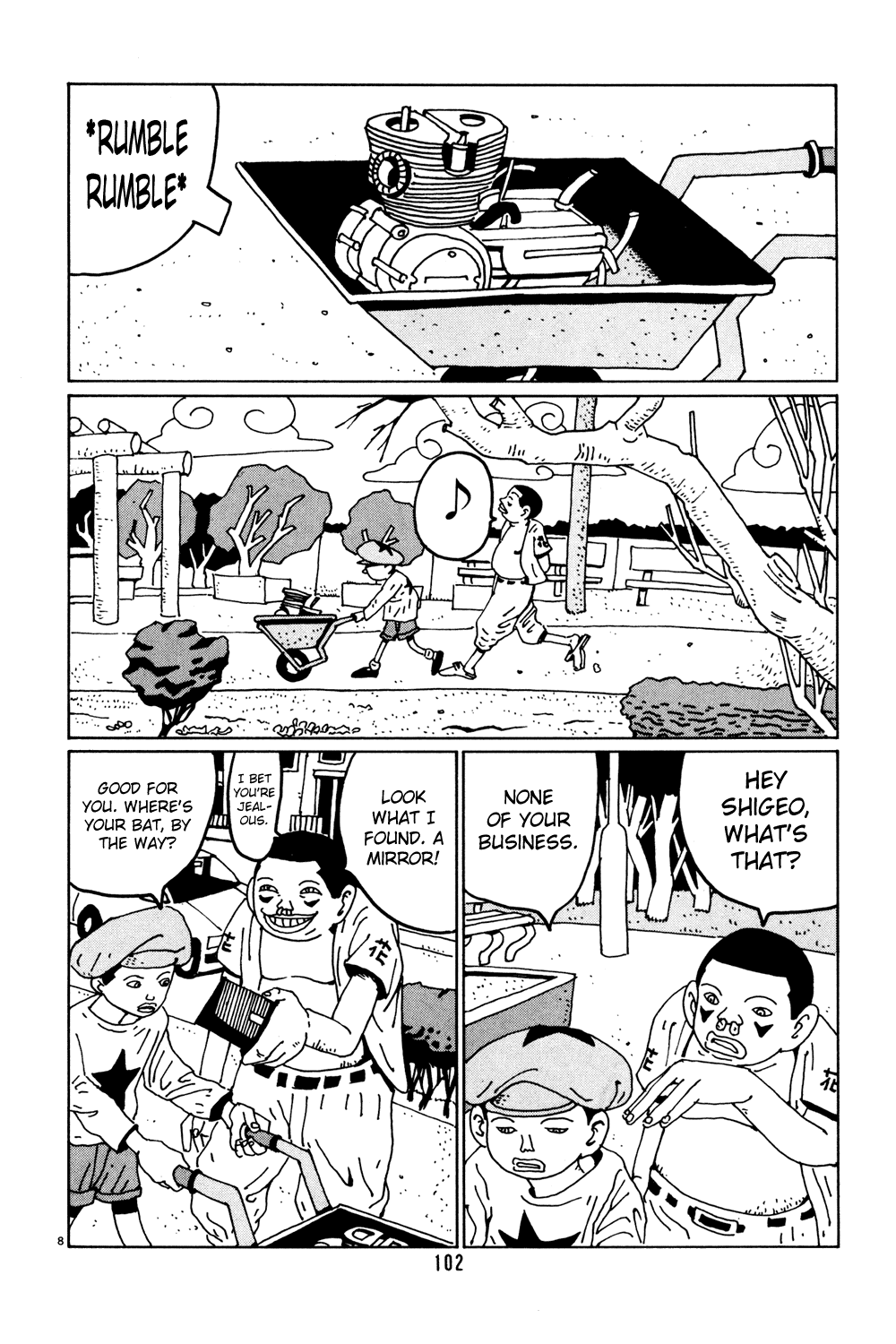 Hanaotoko Chapter 32.2 page 8 - Chapter 32 v2 : Cherry Blossoms Blossom