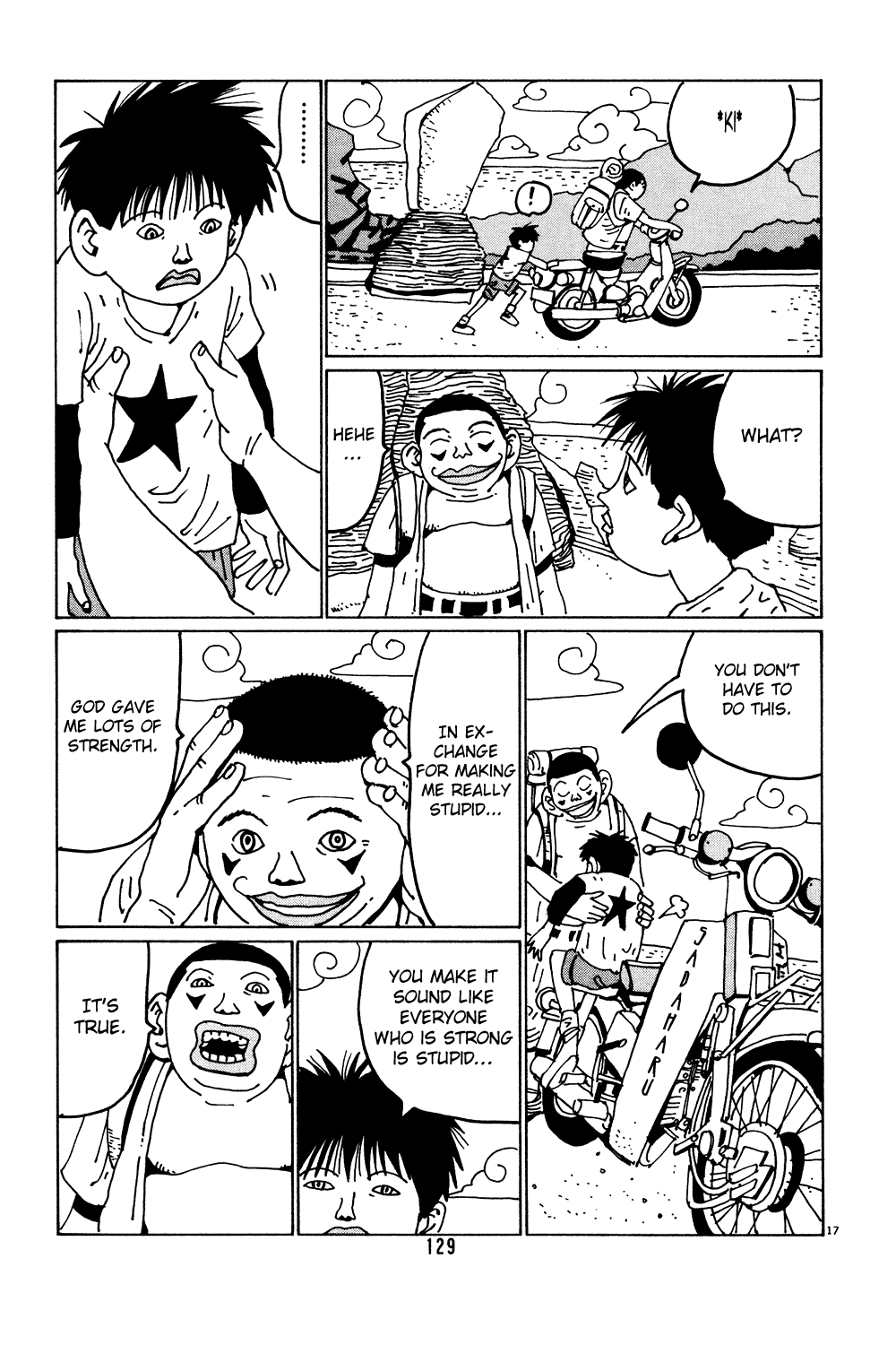Hanaotoko Chapter 33.2 page 17 - Chapter 33 v2 : The Hanadas' Bizzare Journey