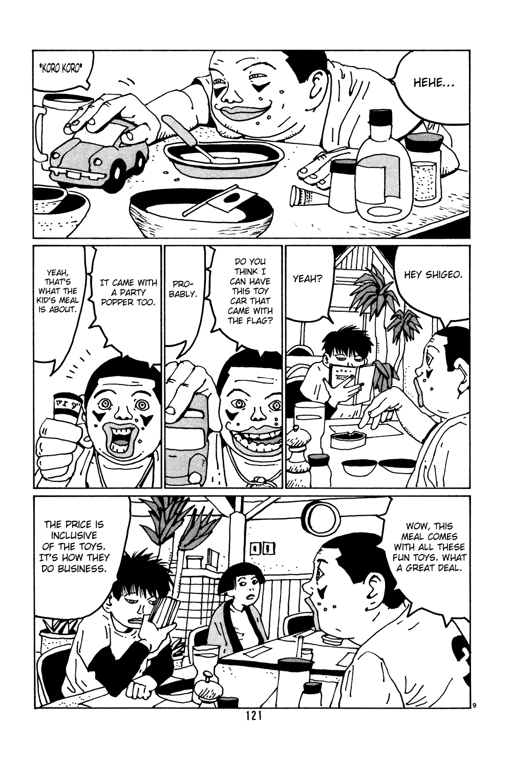 Hanaotoko Chapter 33.2 page 9 - Chapter 33 v2 : The Hanadas' Bizzare Journey
