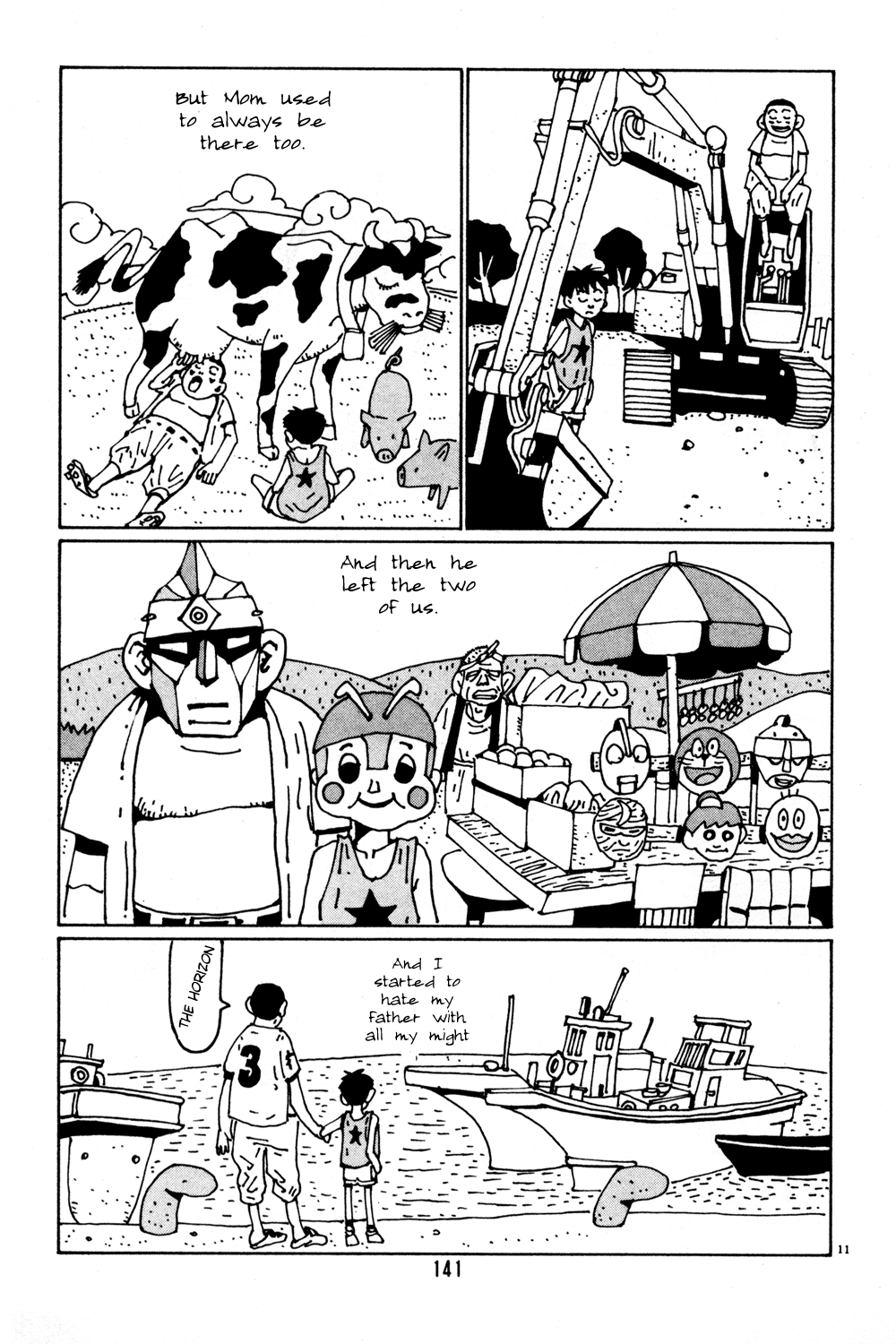 Hanaotoko Chapter 34.2 page 11 - Chapter 34 v2 : Shigeo's Dream