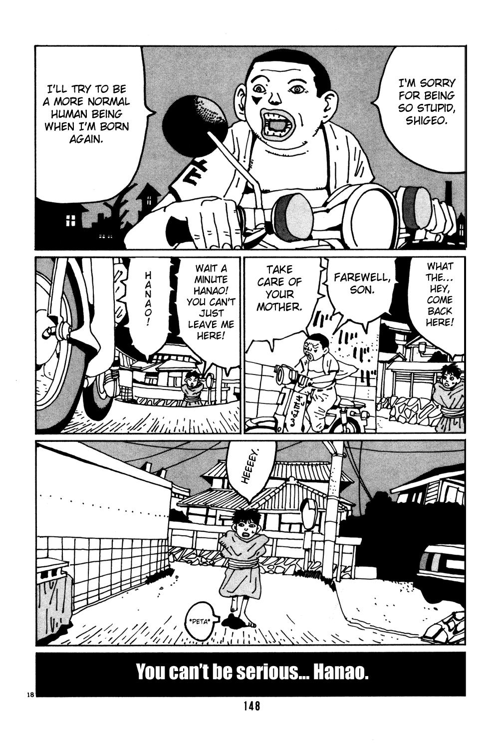 Hanaotoko Chapter 34.2 page 18 - Chapter 34 v2 : Shigeo's Dream