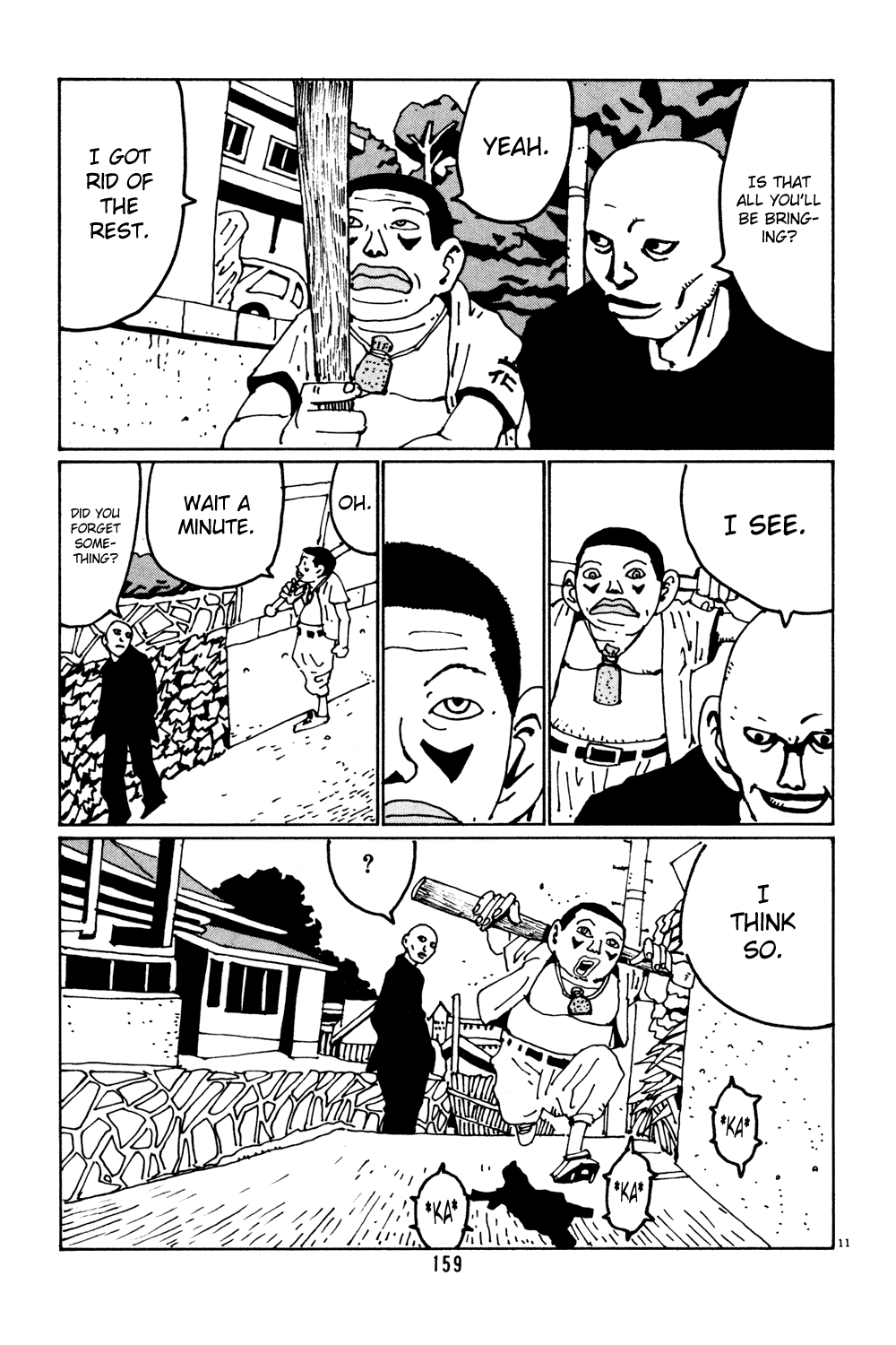 Hanaotoko Chapter 35.2 page 11 - Chapter 35 v2 : In preparation for the adventure that will start tommorow, Part 2
